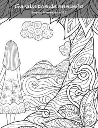bokomslag Garabatos de ensueño libro para colorear para adultos 1 & 2
