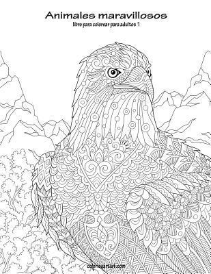 Nick Snels - Animales maravillosos libro para colorear para adultos 1, Häftad