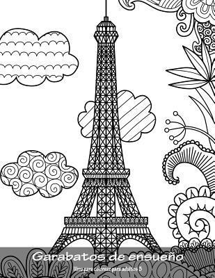 bokomslag Garabatos de ensueño libro para colorear para adultos 3