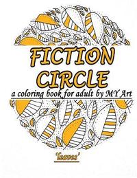 bokomslag A Coloring Book for Adult: Fiction Circle: Leaves