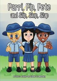 bokomslag Parri, Pip, Pete and Slip, Slop, Slap: (Fun story teaching you the value of sun protection, children books for kids ages 5-8)