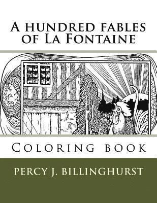 bokomslag A hundred fables: Coloring book