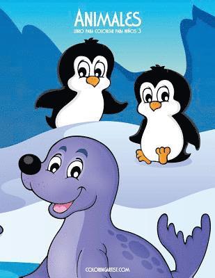 bokomslag Animales libro para colorear para niños 3