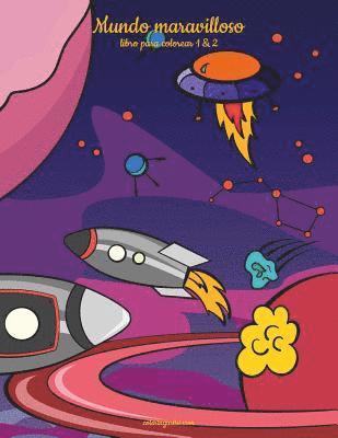 bokomslag Mundo maravilloso libro para colorear 1 & 2