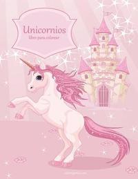 bokomslag Unicornios libro para colorear 1