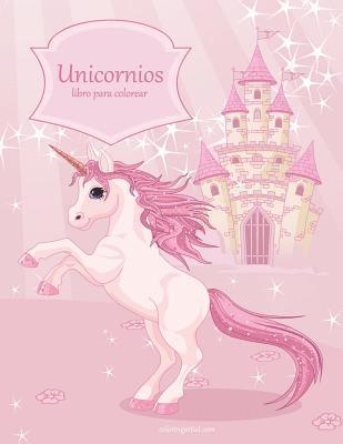 bokomslag Unicornios libro para colorear 1