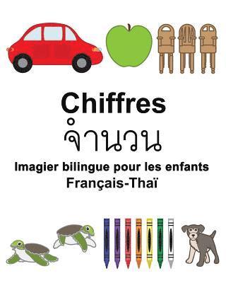 bokomslag Français-Thaï Chiffres Imagier bilingue pour les enfants