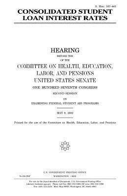United States Senate, Committee on Health - Consolidated student loan interest rates, Häftad