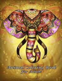 bokomslag Animal Coloring Book For Adults: An Adult Coloring Book with Fun, Easy, and Relaxing Coloring Pages (Perfect Gift for Beginners)