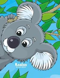 bokomslag Koalas libro para colorear 1