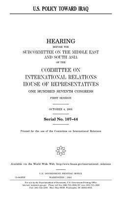 United States House of Representatives, Committee on International Relations - U.S. policy toward Iraq, Häftad