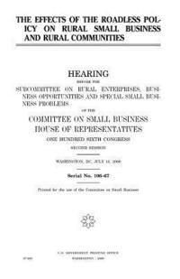bokomslag The effects of the roadless policy on rural small business and rural communities