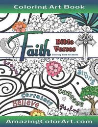 bokomslag Faith Bible Verses Coloring Book for Adults