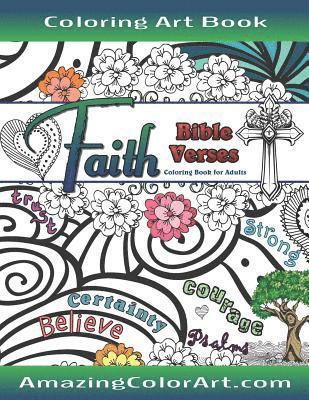 Faith Bible Verses Coloring Book for Adults 1