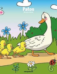bokomslag Patos libro para colorear 1