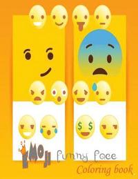 bokomslag Emoji Funny Face Coloring Book