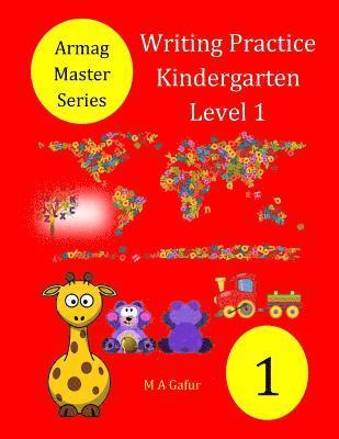 bokomslag Writing Practice Kindergarten Level 1: 3 years to 4 years +