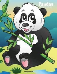bokomslag Pandas libro para colorear 1