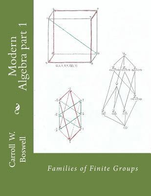 bokomslag Modern Algebra part 1: Families of Finite Groups