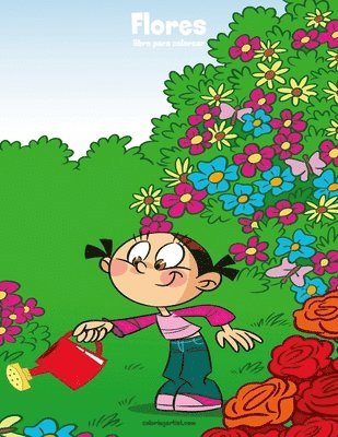 Flores libro para colorear 1 1