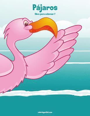 bokomslag Pájaros libro para colorear 7