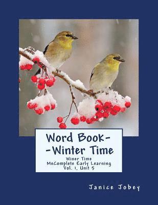 bokomslag Word Book--Winter Time: MeComplete Early Learning, Vol. 1, Unit 5