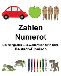 bokomslag Deutsch-Finnisch Zahlen/Numerot Ein bilinguales Bild-Wörterbuch für Kinder