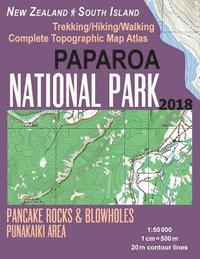 bokomslag Paparoa National Park Trekking/Hiking/Walking Topographic Map Atlas Pancake Rocks & Blowholes Punakaiki Area New Zealand South Island 1