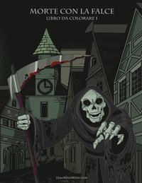 bokomslag Morte con la Falce Libro da Colorare 1