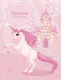 bokomslag Unicorni Libro da Colorare 1