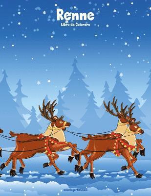 Nick Snels - Renne Libro da Colorare 1, Häftad