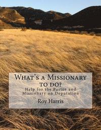 bokomslag What's a Missionary to do?: Help for the Pastor and Missionary on Deputation