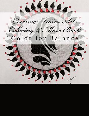 Matthew Kennedy - Ceramic Tattoo Art Coloring & Maze Book, Häftad