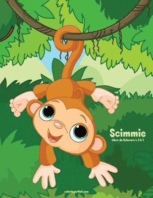 bokomslag Scimmie Libro da Colorare 1, 2 & 3