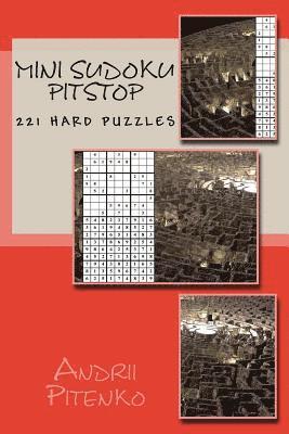 bokomslag mini SUDOKU PITSTOP. 221 HARD PUZZLES