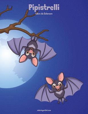 bokomslag Pipistrelli Libro da Colorare 1