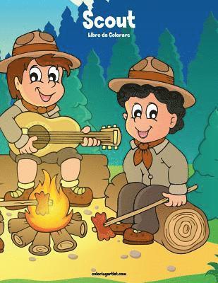 bokomslag Scout Libro da Colorare 1