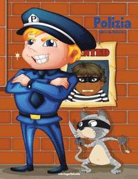 bokomslag Polizia Libro da Colorare 1