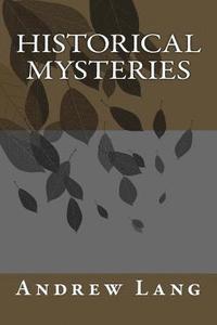bokomslag Historical Mysteries