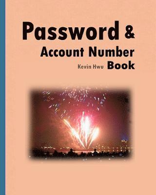 Pass word & Account Number Book: You no longer forget the bank password, keywords. 1