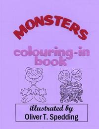 bokomslag Monsters Colouring-in Book