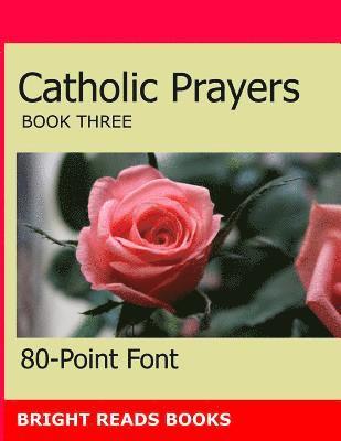 Catholic Prayers Book 3: Gigantic Print Edition 1