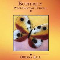 bokomslag Wool Painting Tutorial "Butterfly"