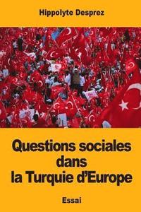 bokomslag Questions sociales dans la Turquie d'Europe