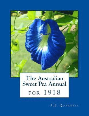 bokomslag The Australian Sweet Pea Annual for 1918