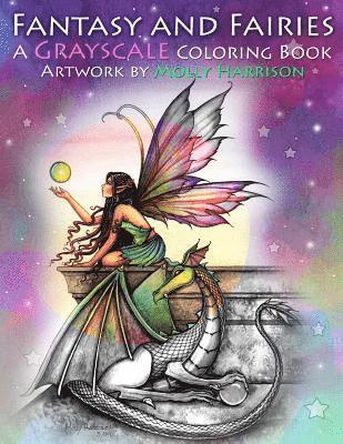 Molly Harrison - Fantasy and Fairies- A Grayscale Coloring Book, Häftad. Tillgänglighet: Lägg i varukorg