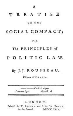 A Treatise On The Social Compact: Or The Principles Of Political Law 1