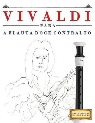 bokomslag Vivaldi Para a Flauta Doce Contralto: 10 Pe