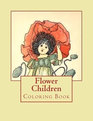 bokomslag Flower Children: Coloring Book