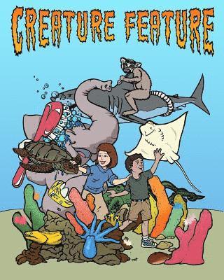 Jamie Aschenbach - Creature Feature Coloring Book, Häftad
